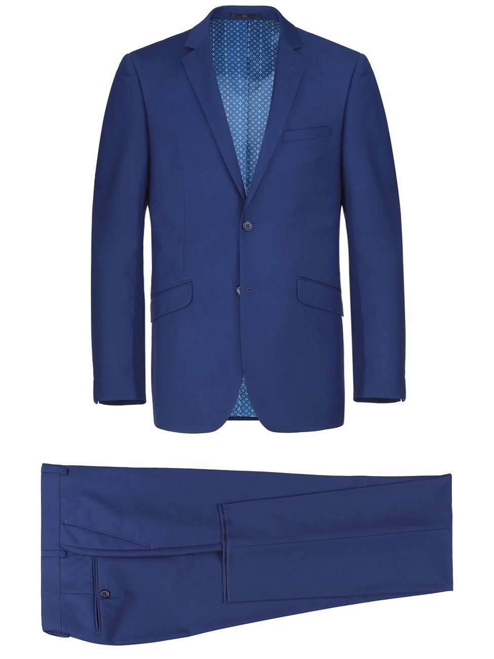 Men's Big & Tall 2-Piece Single Breasted Notch Lapel Suit