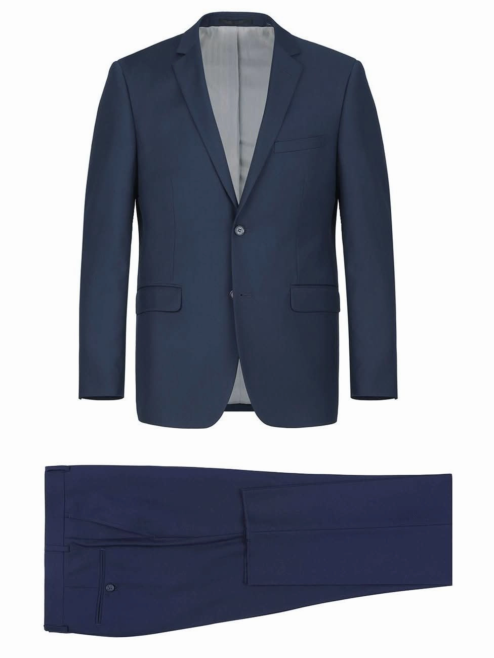 Men's Big & Tall 2-Piece Single Breasted Notch Lapel Suit