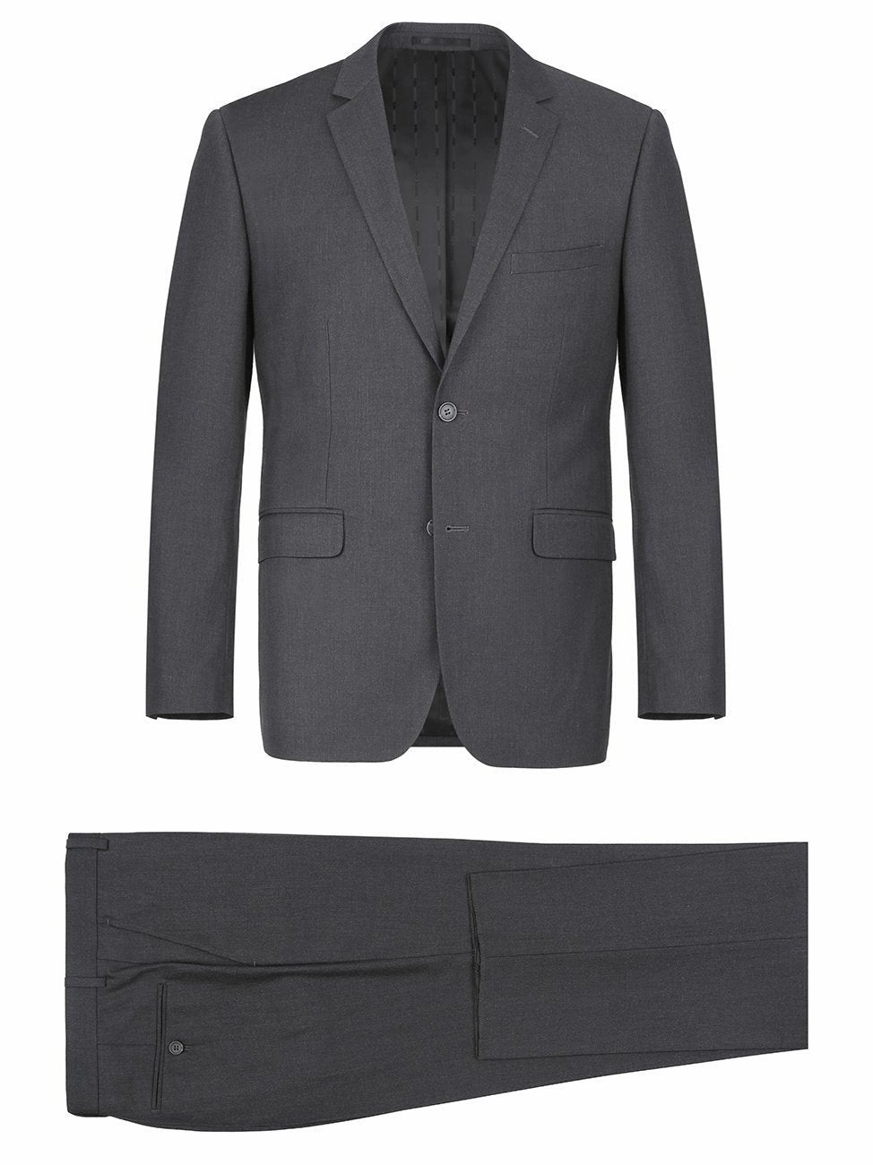 Men's Big & Tall 2-Piece Single Breasted Notch Lapel Suit