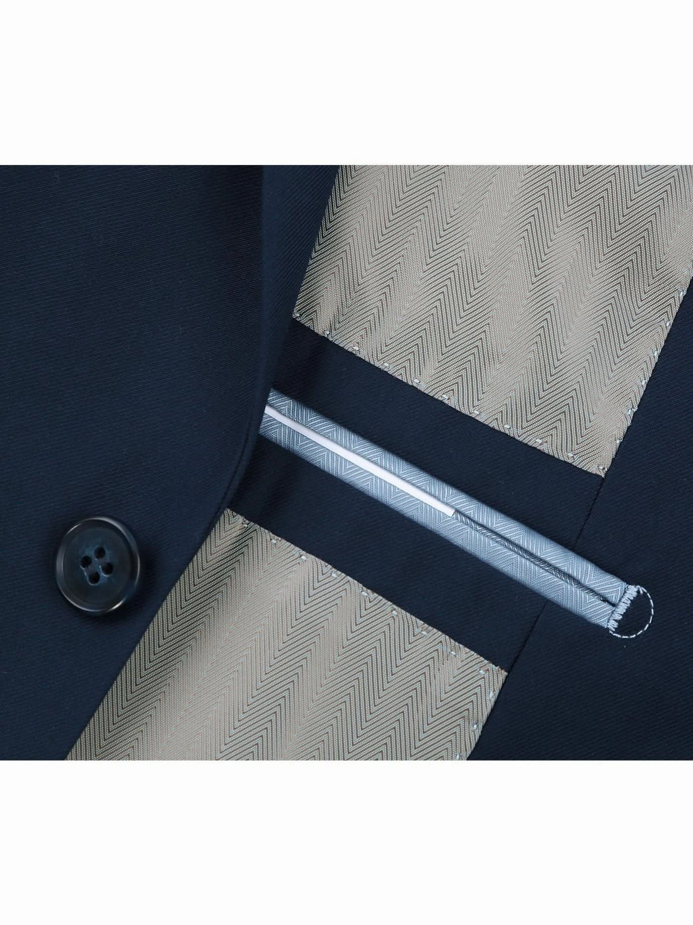 Men's Big & Tall 2-Piece Single Breasted Notch Lapel Suit