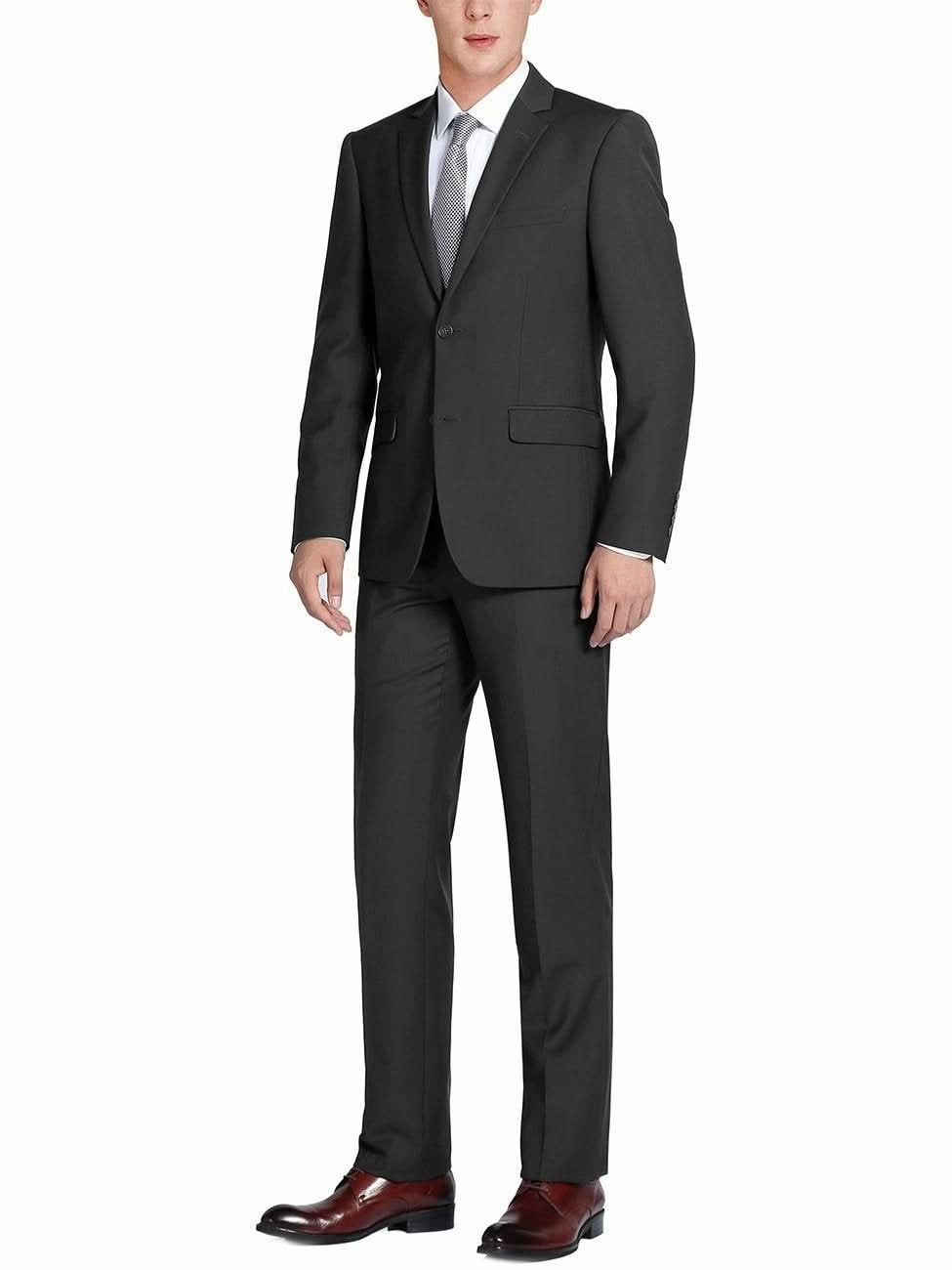 Men's Big & Tall 2-Piece Single Breasted Notch Lapel Suit