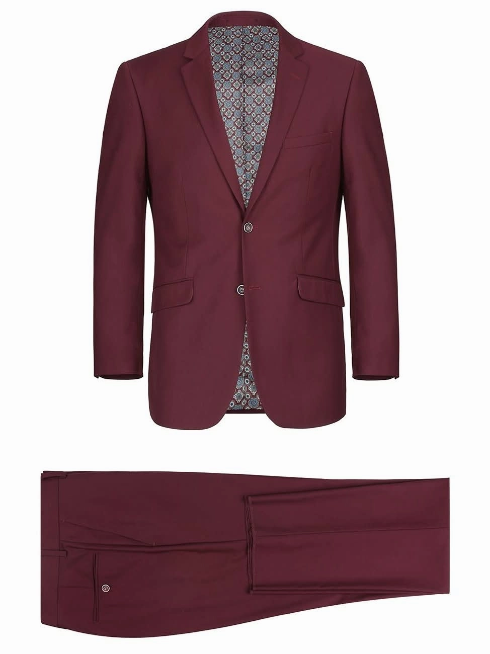 Men's Big & Tall 2-Piece Single Breasted Notch Lapel Suit