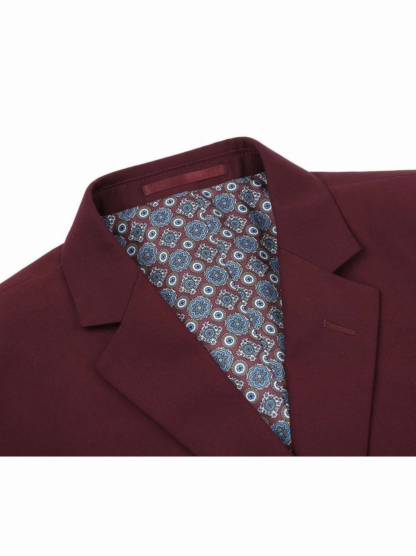 Men's Big & Tall 2-Piece Single Breasted Notch Lapel Suit