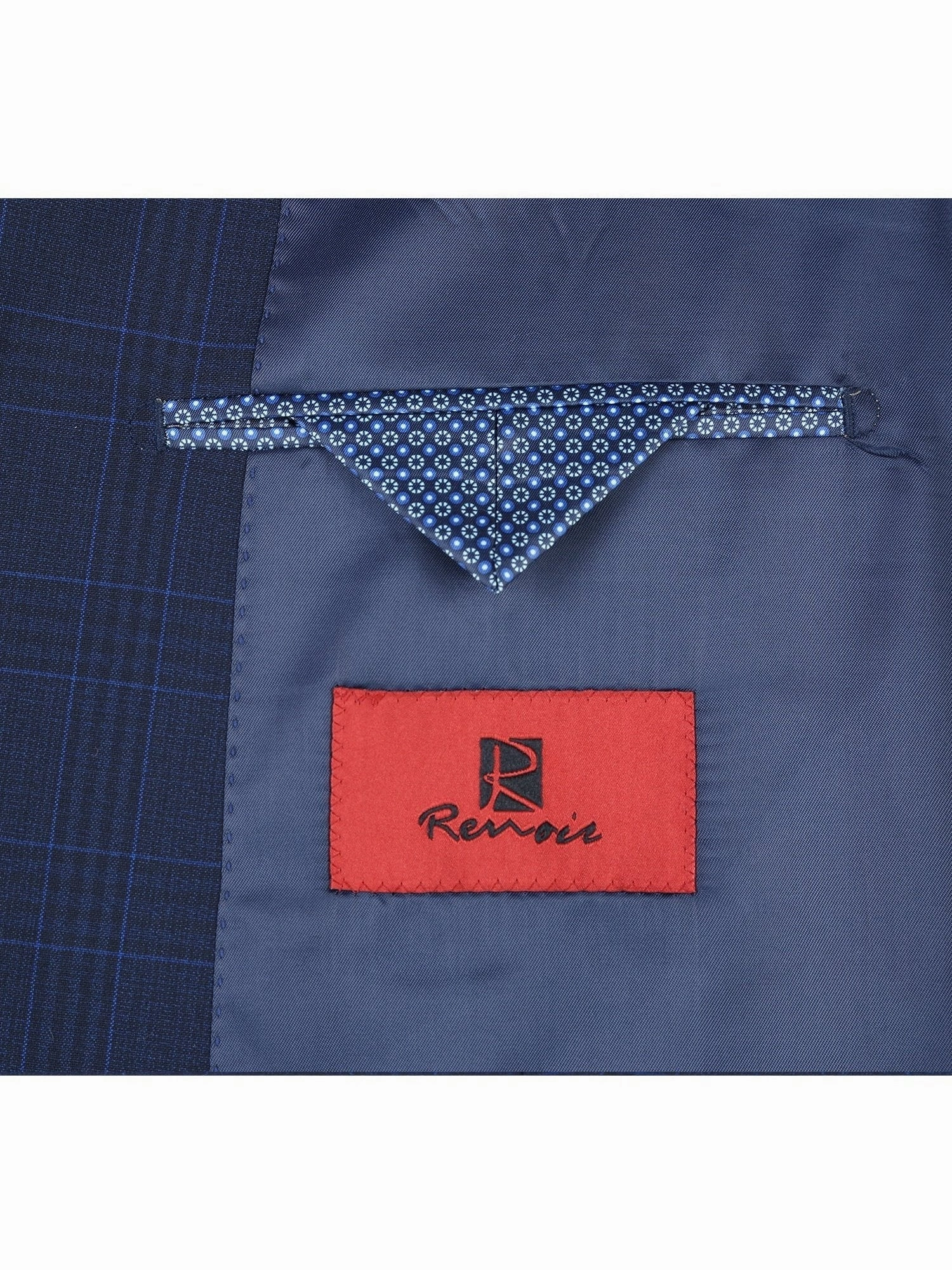 Men's Classic Fit Checked Suits