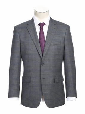 Men's Classic Fit Wool Blend Stretch Suits