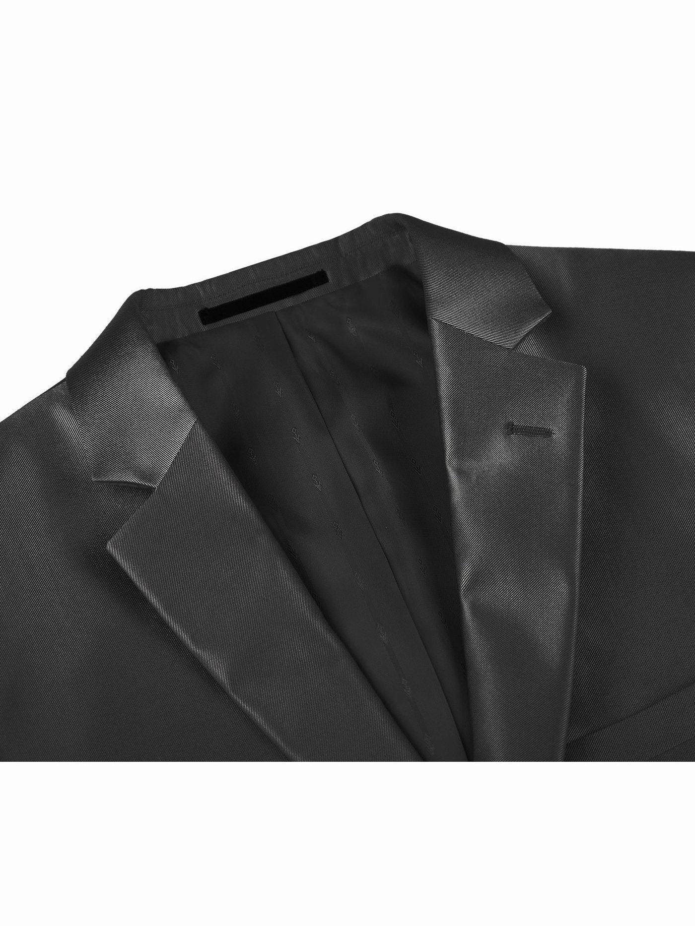 Men's Sharkskin Italian Styled Two Piece Suit