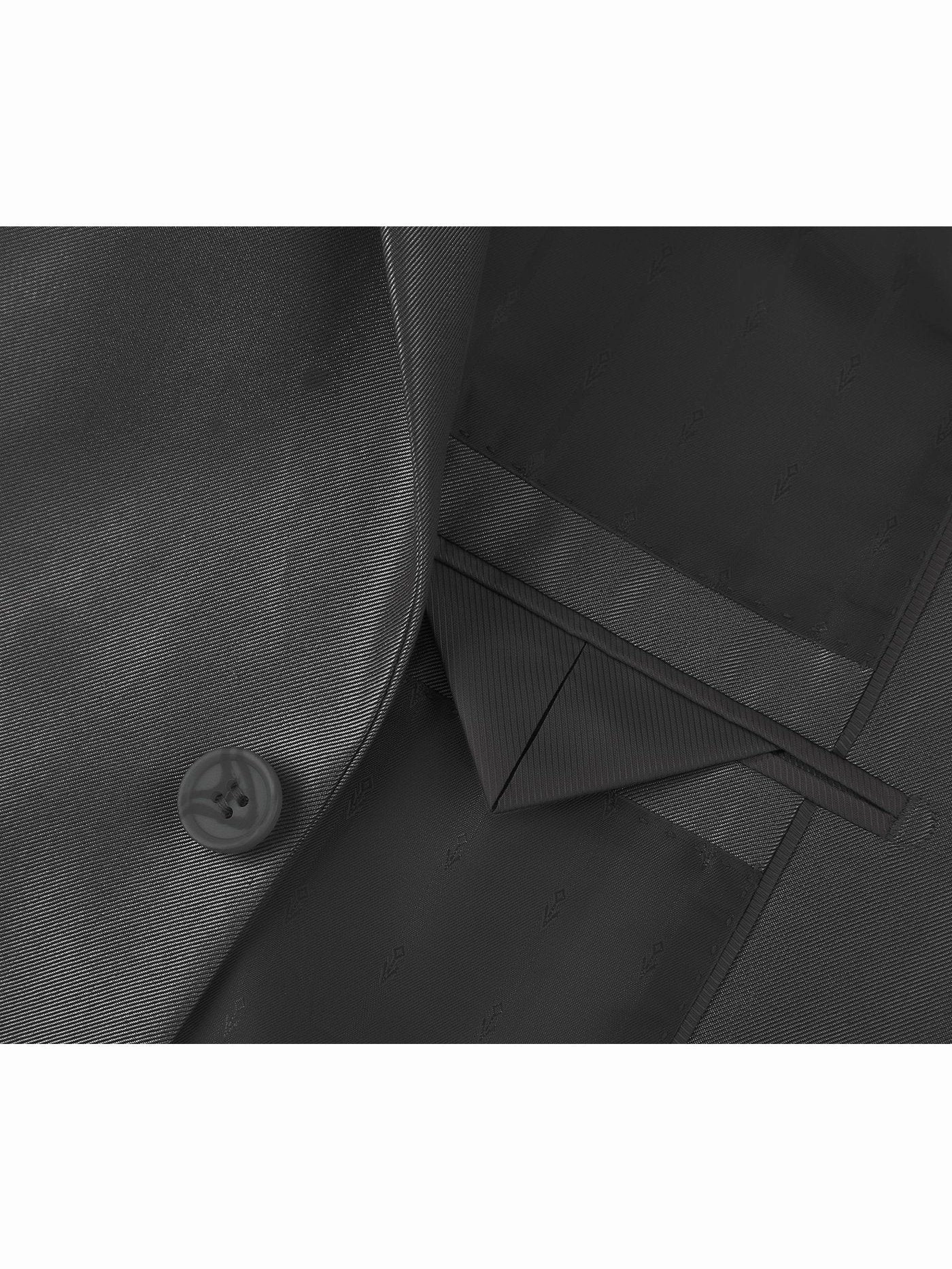 Men's Sharkskin Italian Styled Two Piece Suit