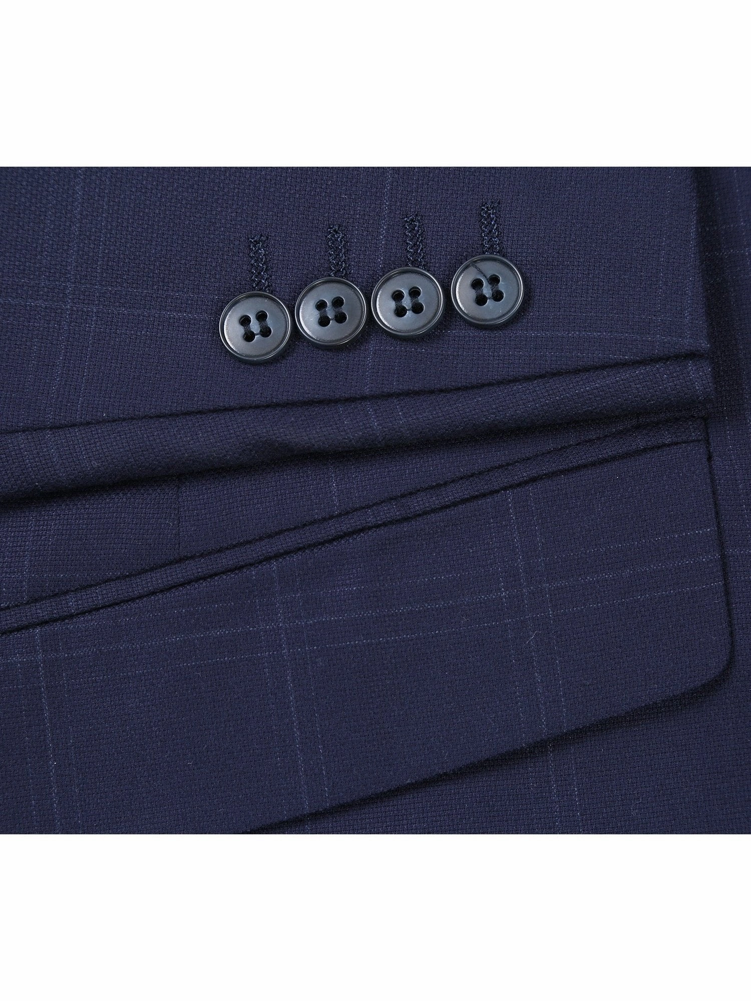 Men's Slim Fit Checked Suits
