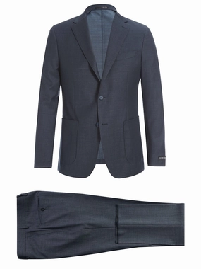 Men's Slim Fit Travel Suit Anti-Microbial/ Nature Stretch/ Wrinkle Resistant