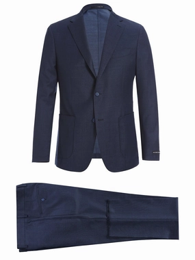 Men's Slim Fit Travel Suit Anti-Microbial/ Nature Stretch/ Wrinkle Resistant
