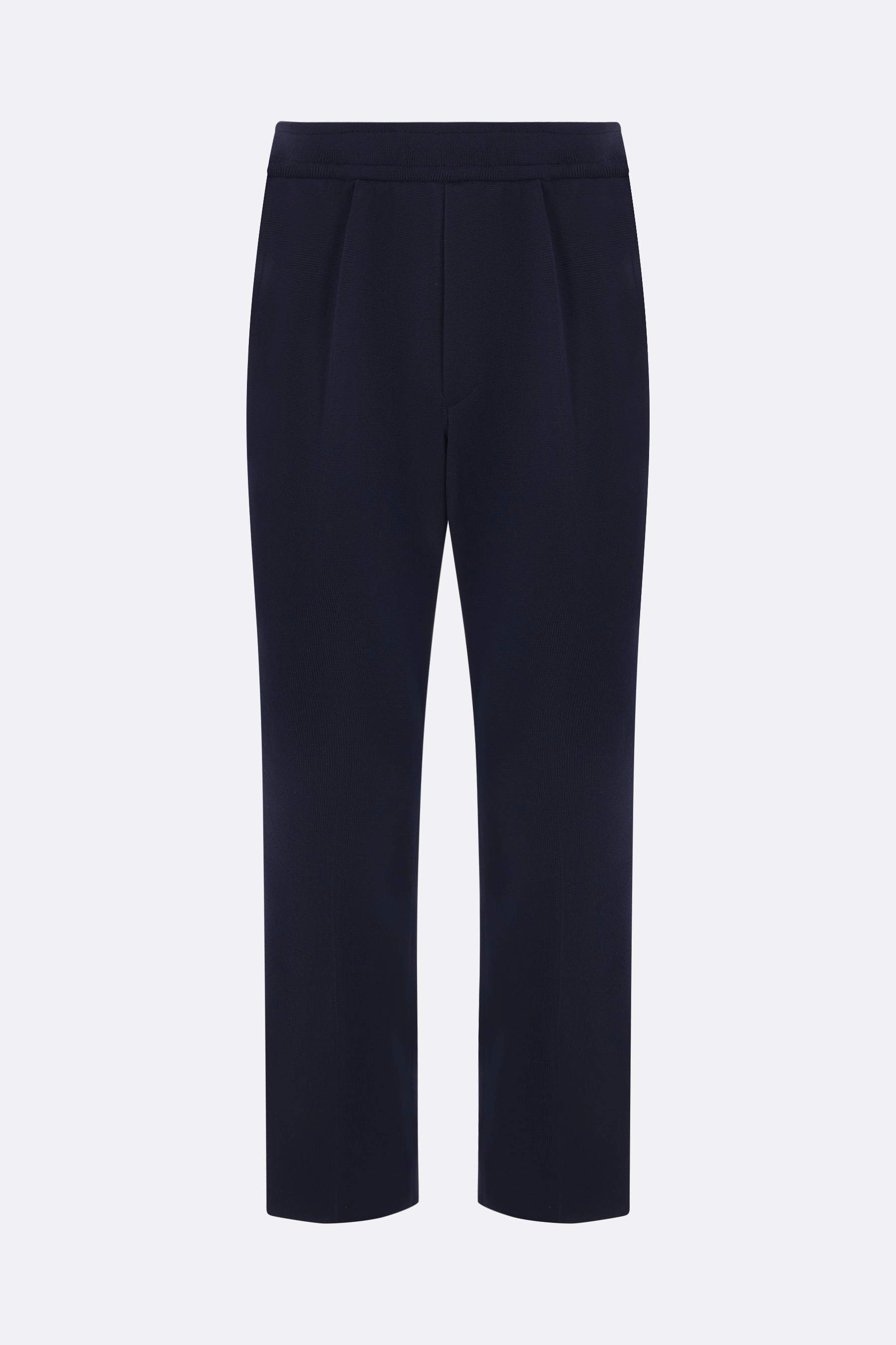 Milan knit straight trousers