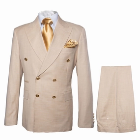 MILANO DOUBLE BREASTED/ROSSI MAN/SOLID