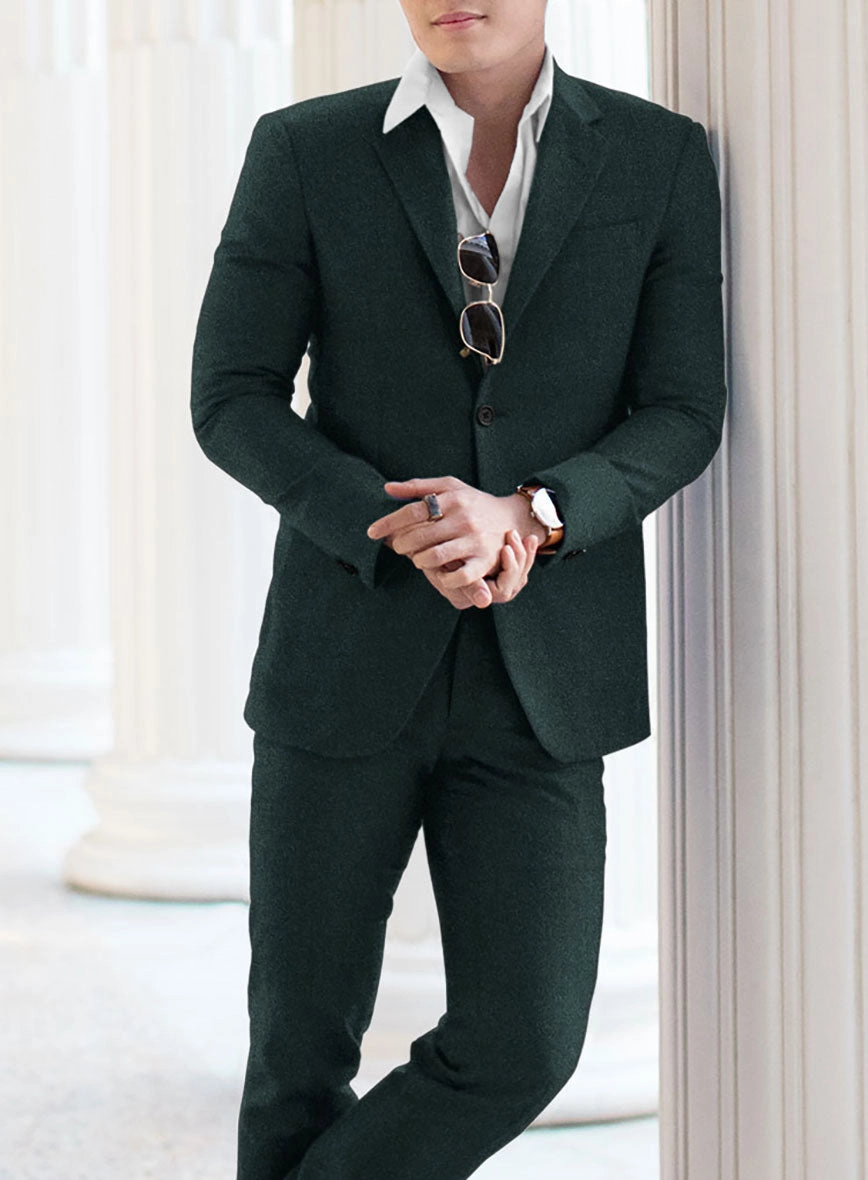 Naples Bello Green Tweed Suit