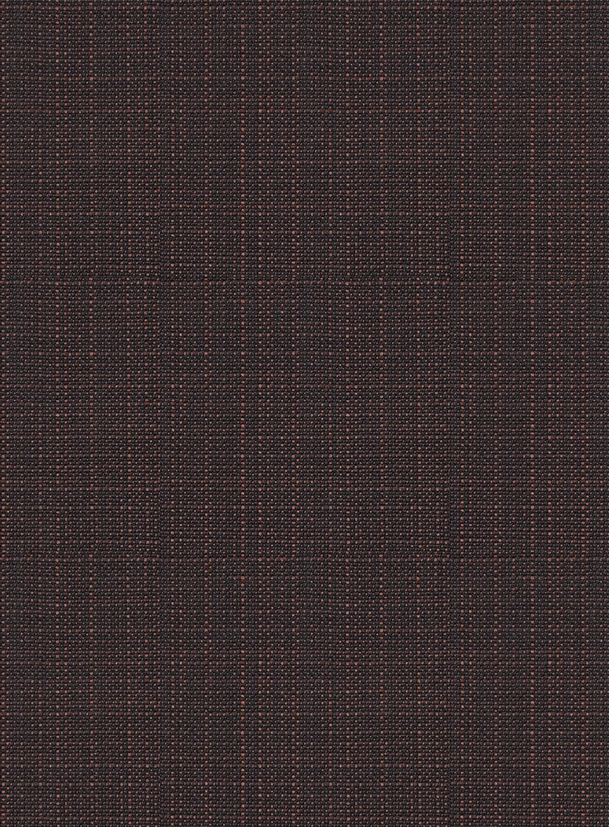 Napolean Bob Weave Rust Wool Suit