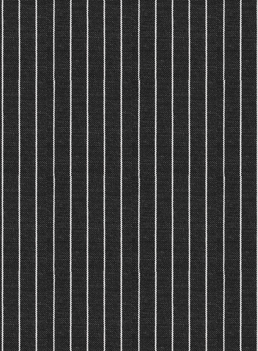 Napolean Isaura Stripe Gray Wool Suit