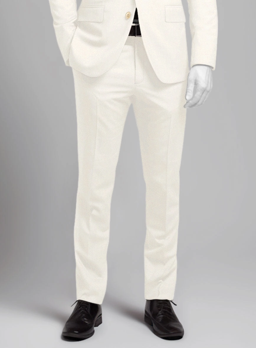 Napolean Ivory Wool Suit