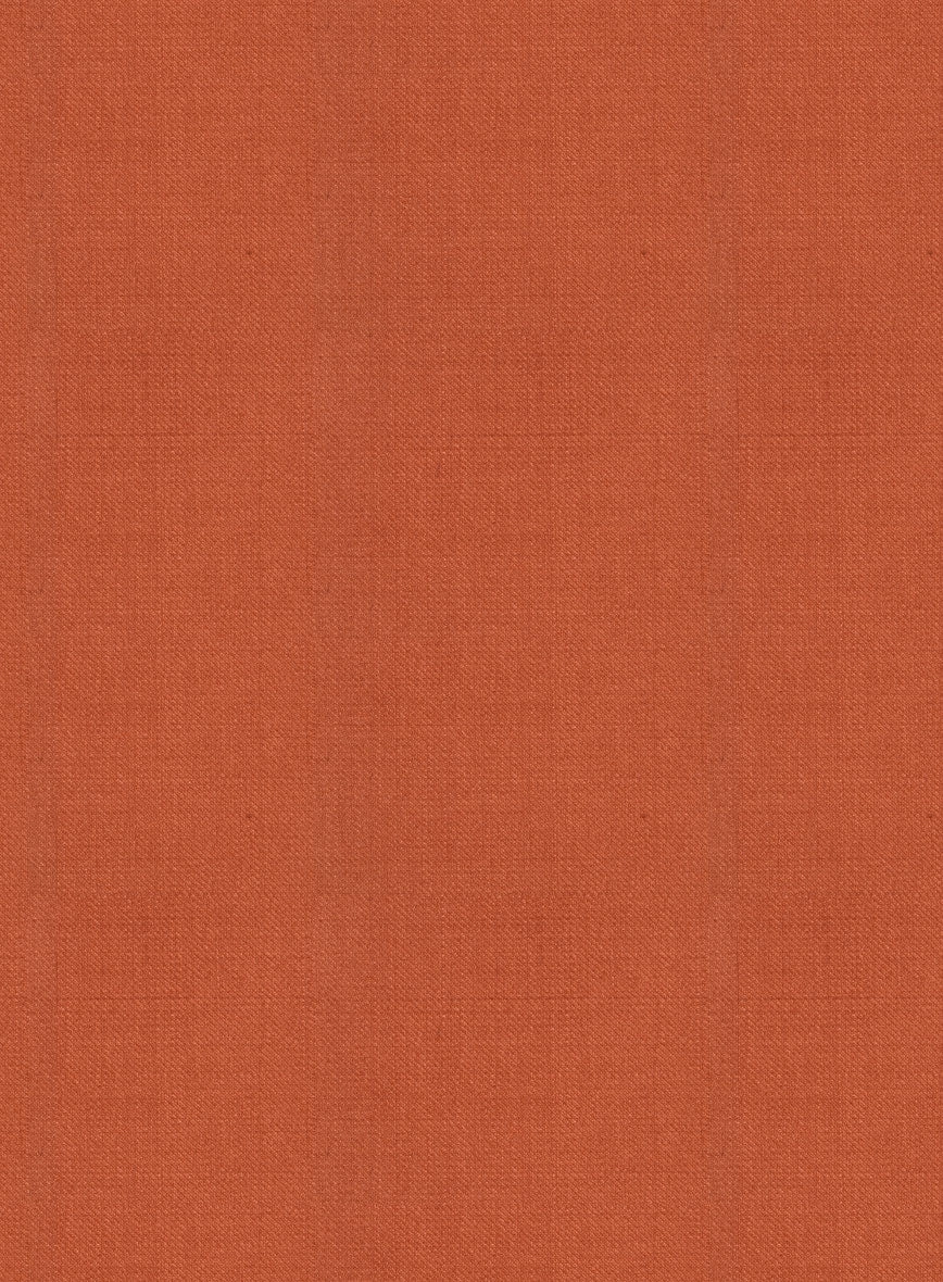 Napolean Runway Orange Wool Suit