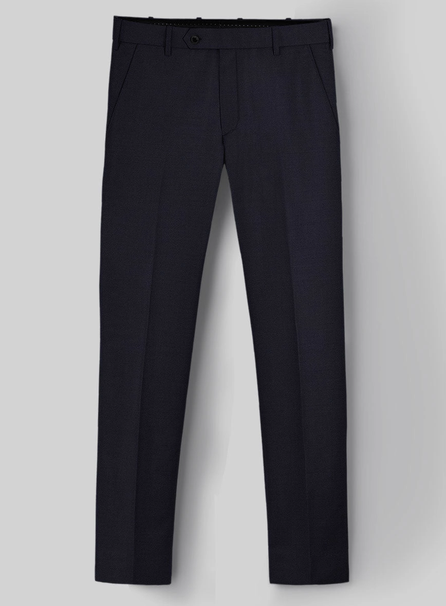 Napolean Stretch Navy Blue Wool Suit