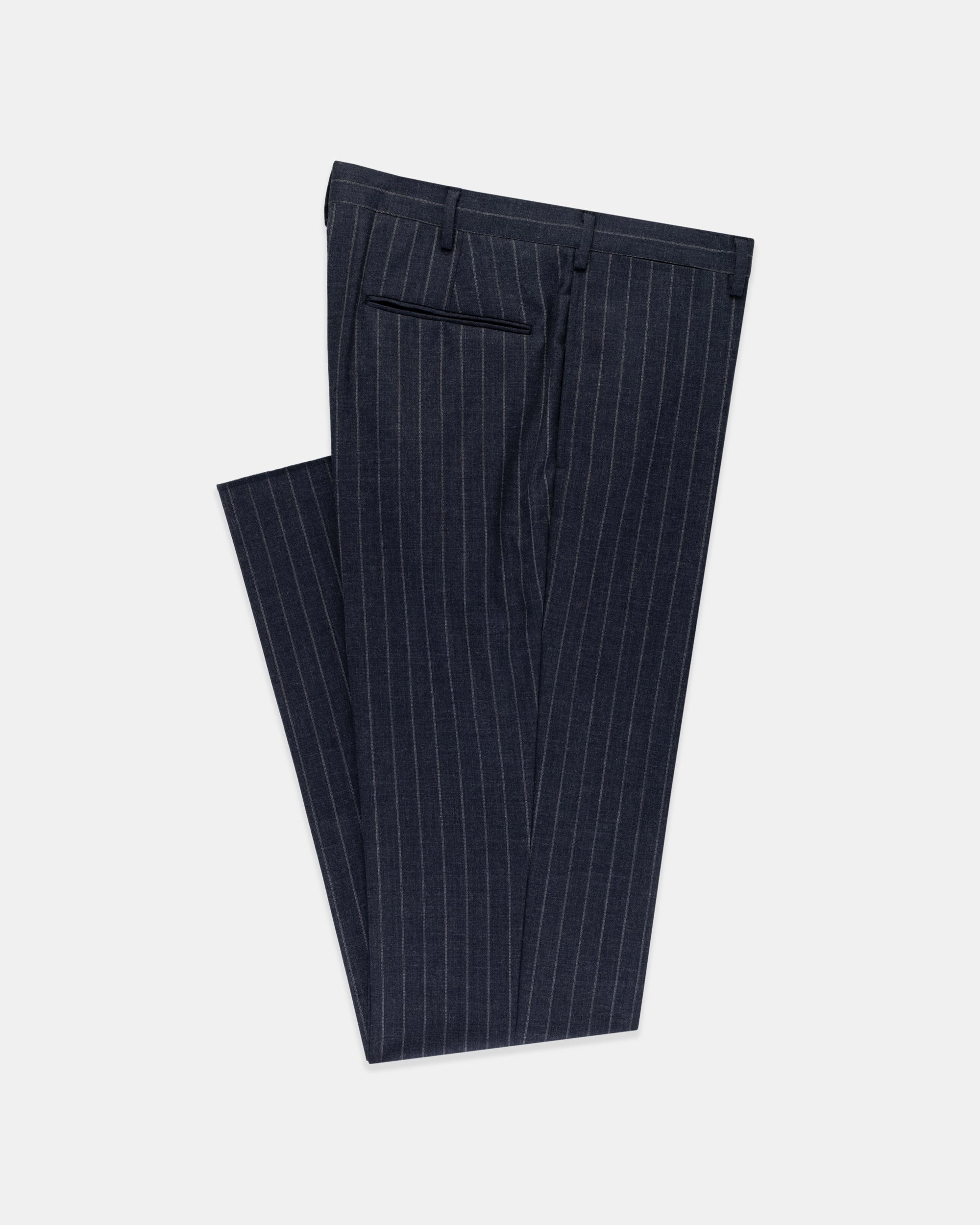 NAVY CHALK STRIPE SUIT - TRIM FIT