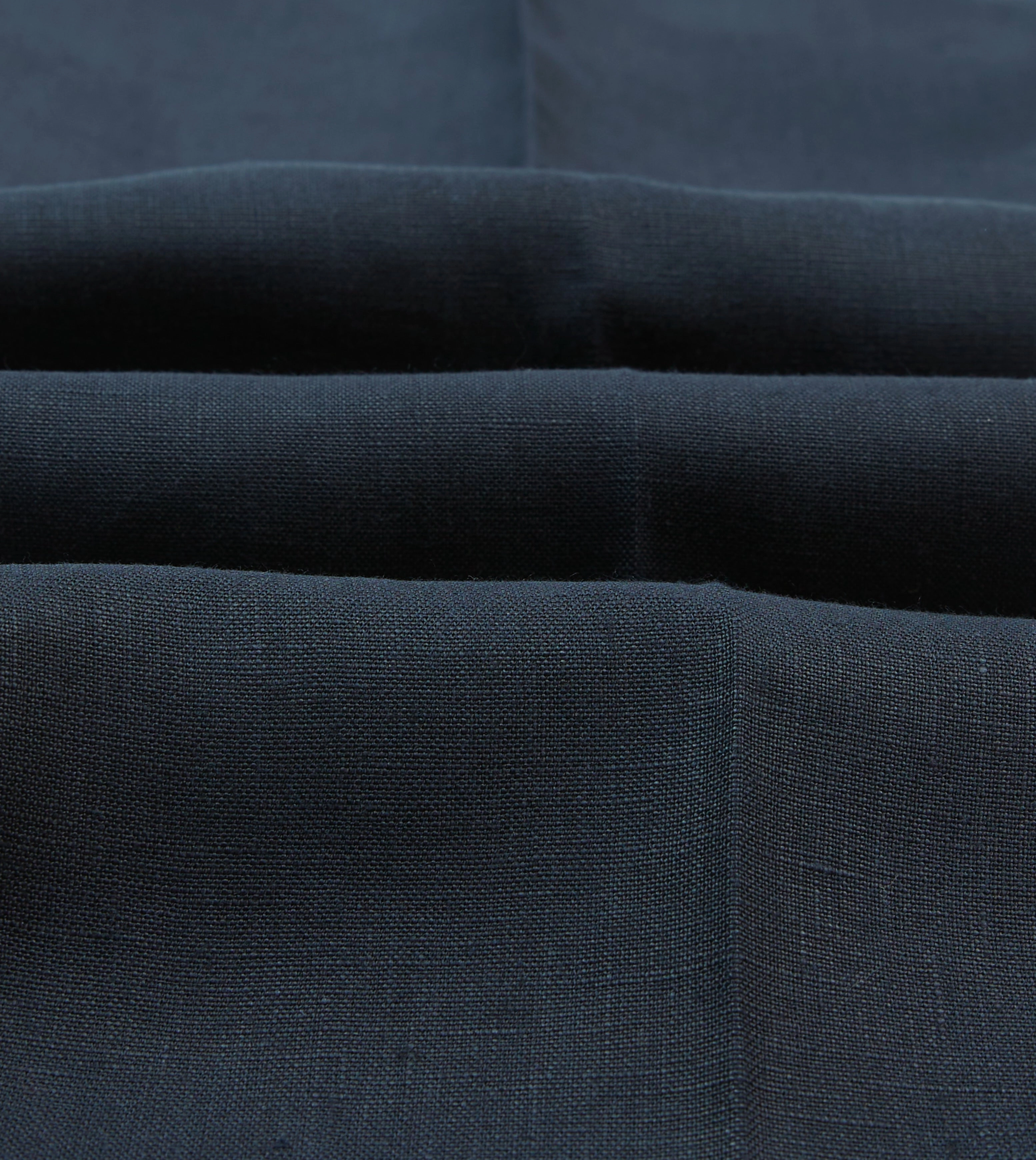 Navy Irish Linen Tailored Jacket
