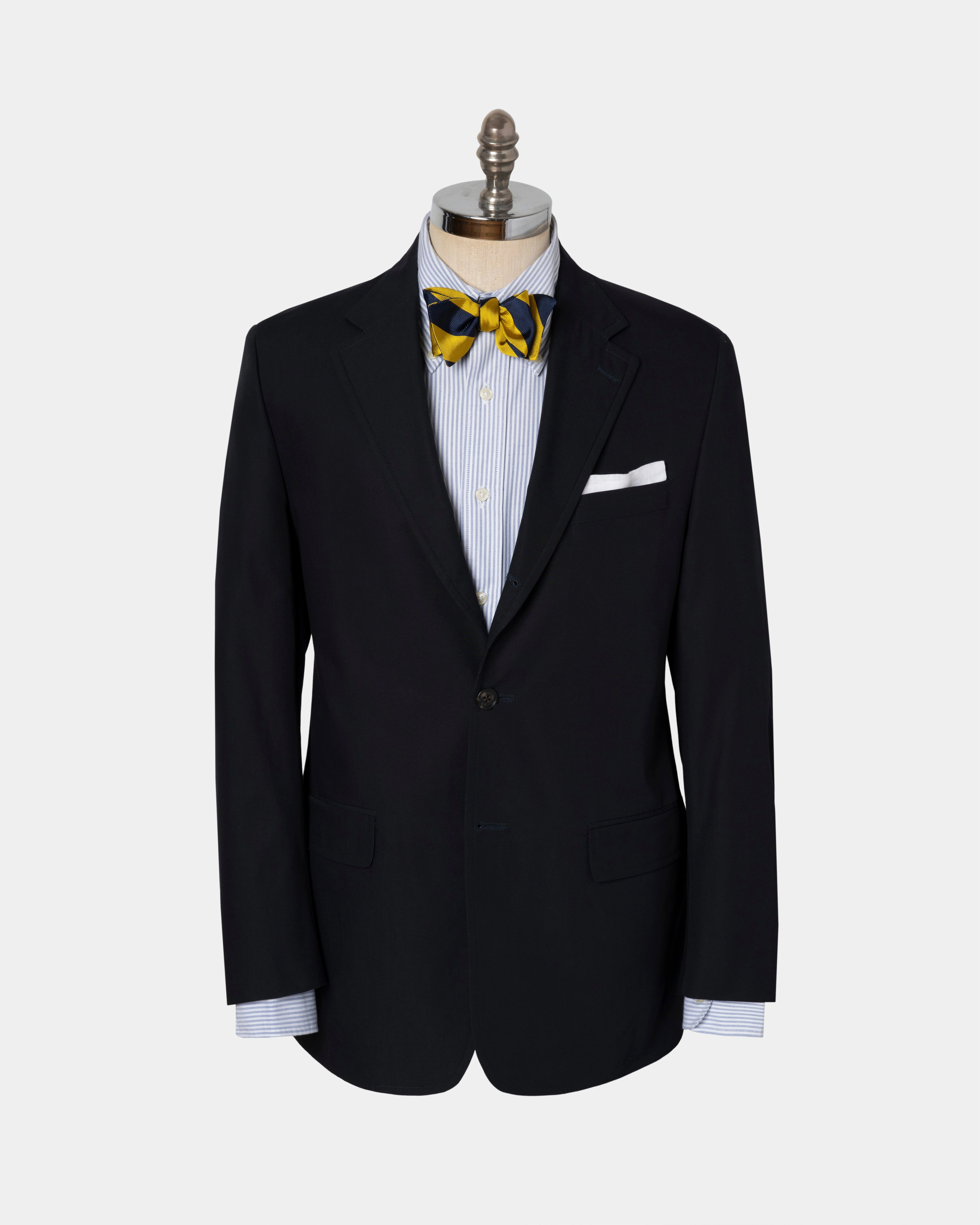 NAVY POPLIN SUIT MTO