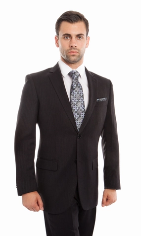 Navy Solid 2-PC  Modern Fit Suits