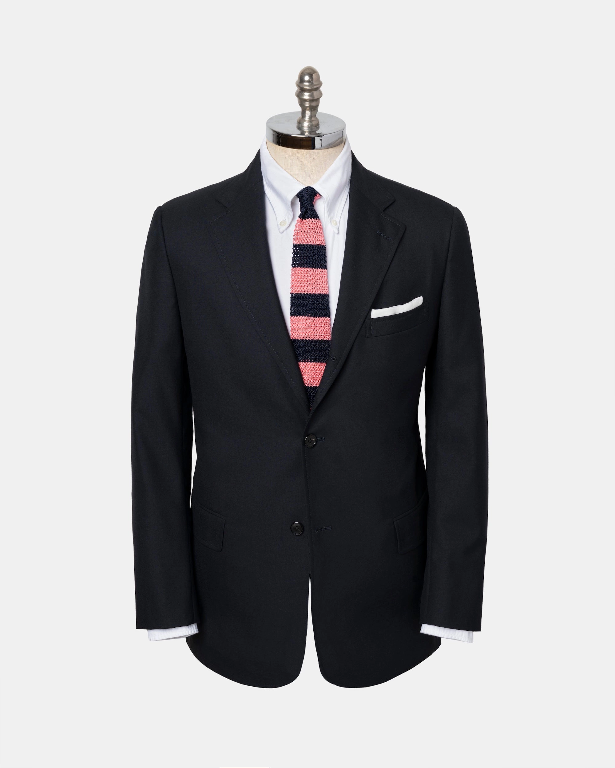 NAVY SOLID SUIT - TRIM FIT