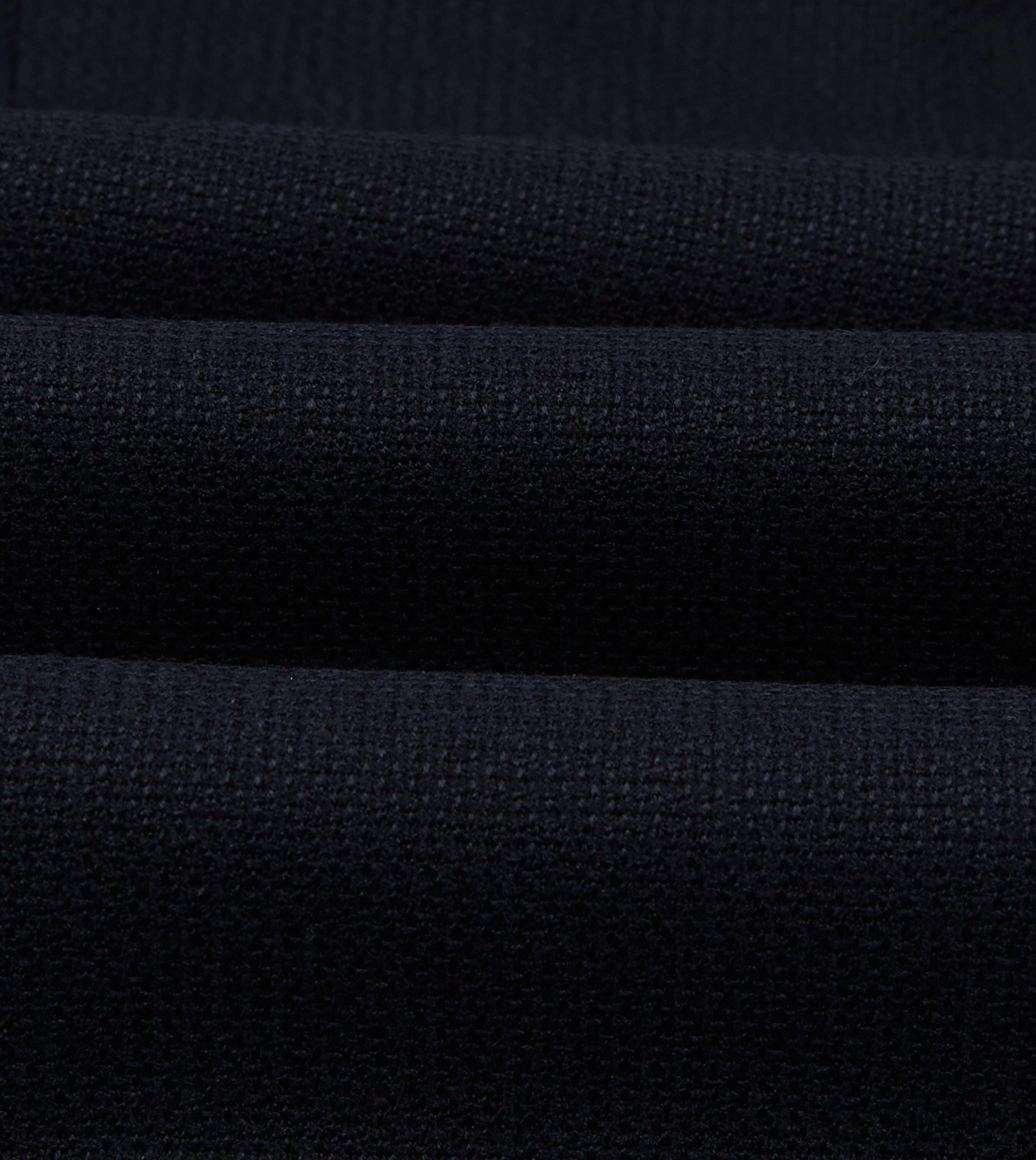 Navy Wool Double-Breasted Blazer