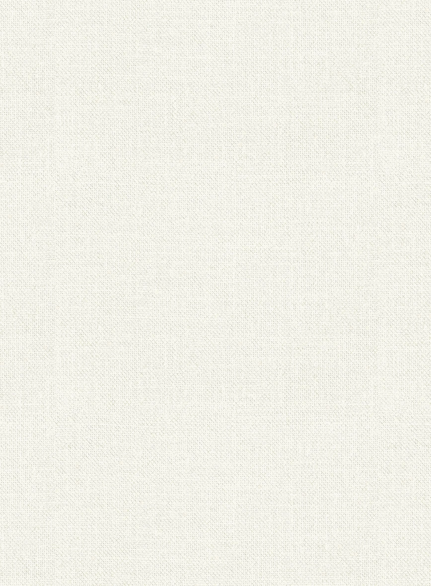 Noble Ivory Wool Silk Linen Suit