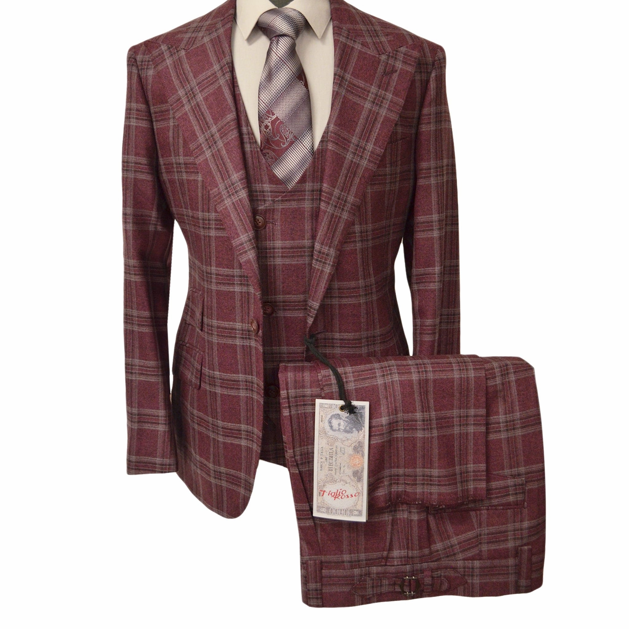 ORVIETTO WIDE LEG SUIT BY TIGLIO