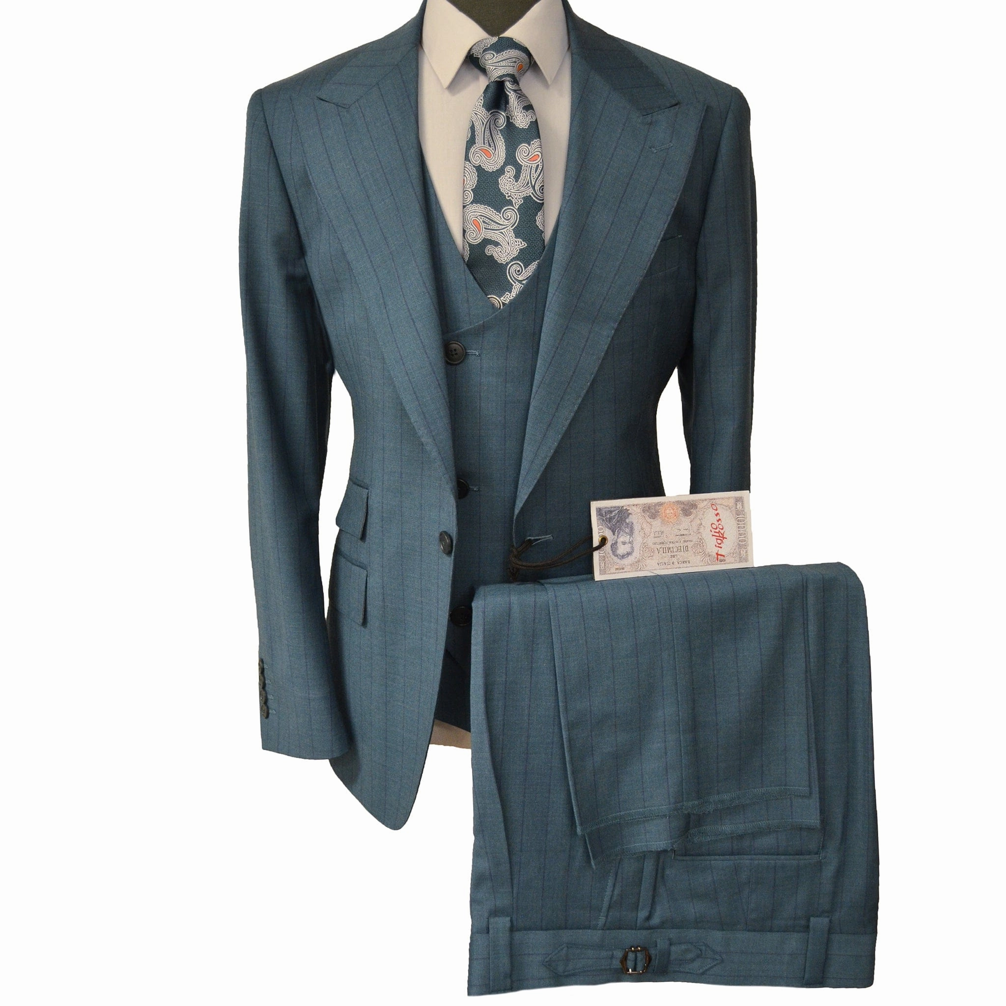 ORVIETTO WIDE LEG SUIT BY TIGLIO