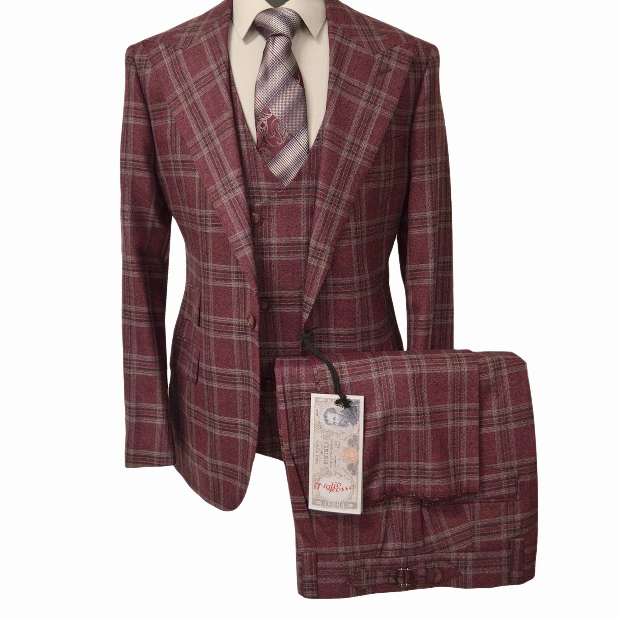 ORVIETTO WIDE LEG SUIT BY TIGLIO