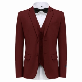 PREMIUM QUALITY SLIM FIT SUIT/M3OO/BURG
