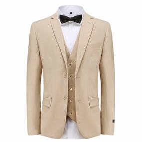 PREMIUM QUALITY SLIM FIT SUIT/M3OO/TAN
