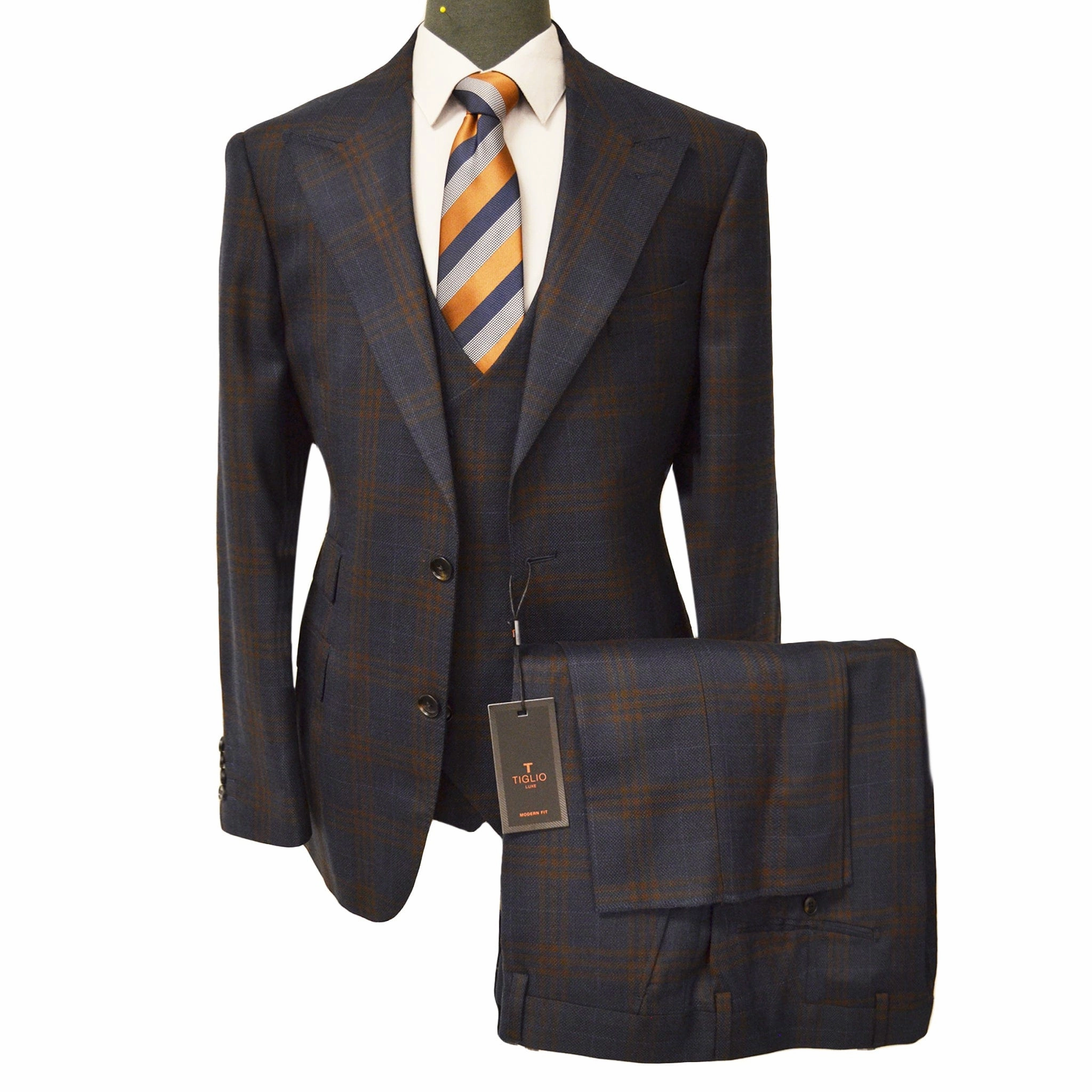 PROSECCO VESTED SUIT BY TIGLIO/Prosecco 3pcs