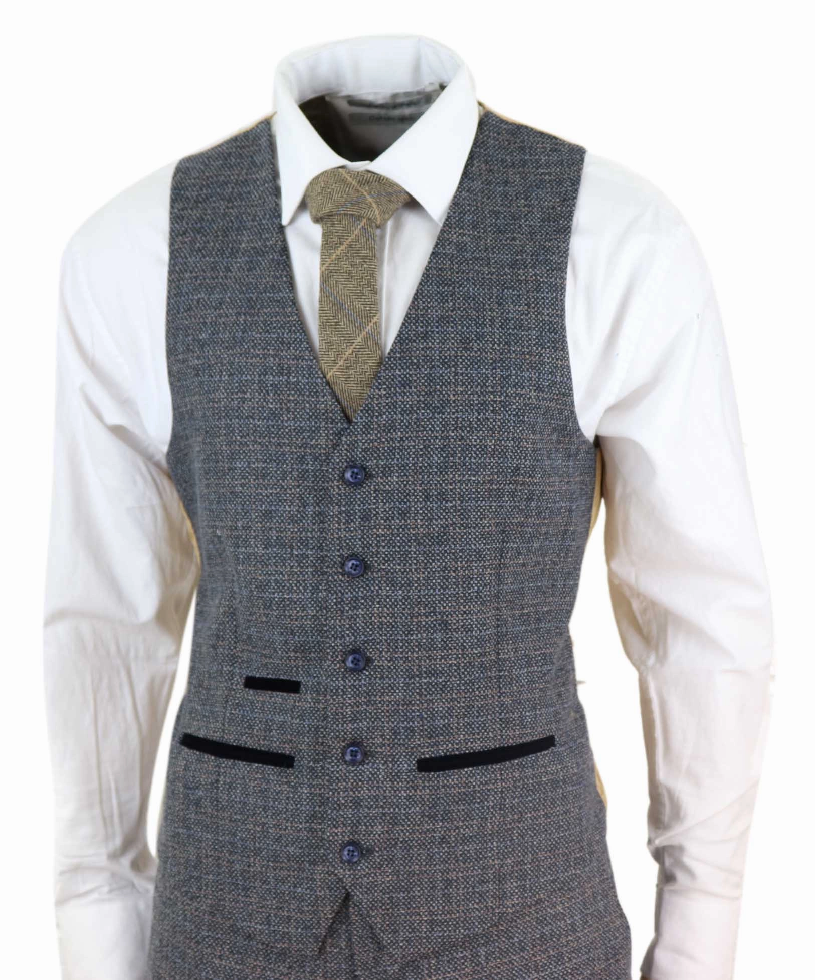 Ralph 3 Piece Suit Tweed Check Vintage