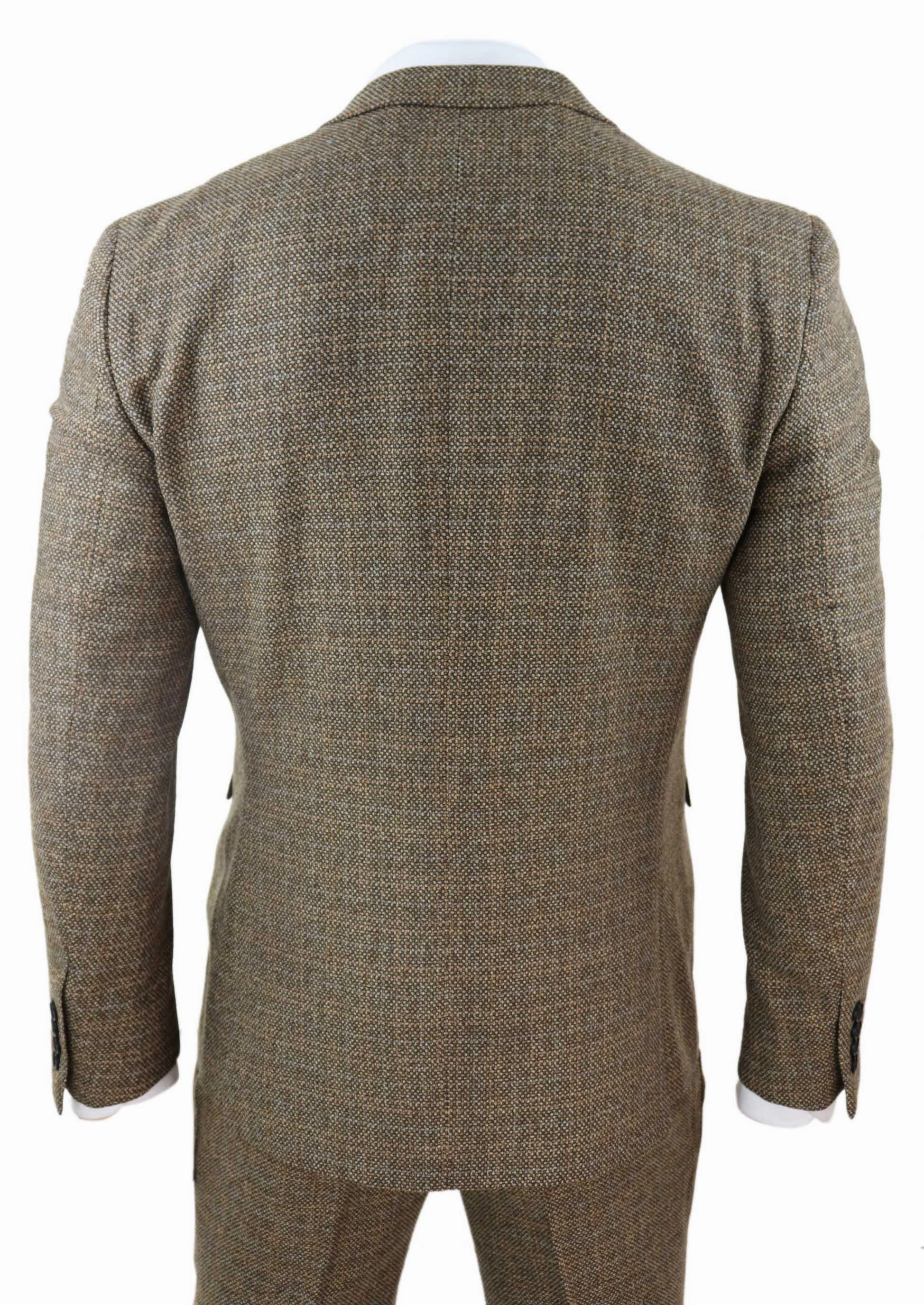 Ralph 3 Piece Suit Tweed Check Vintage
