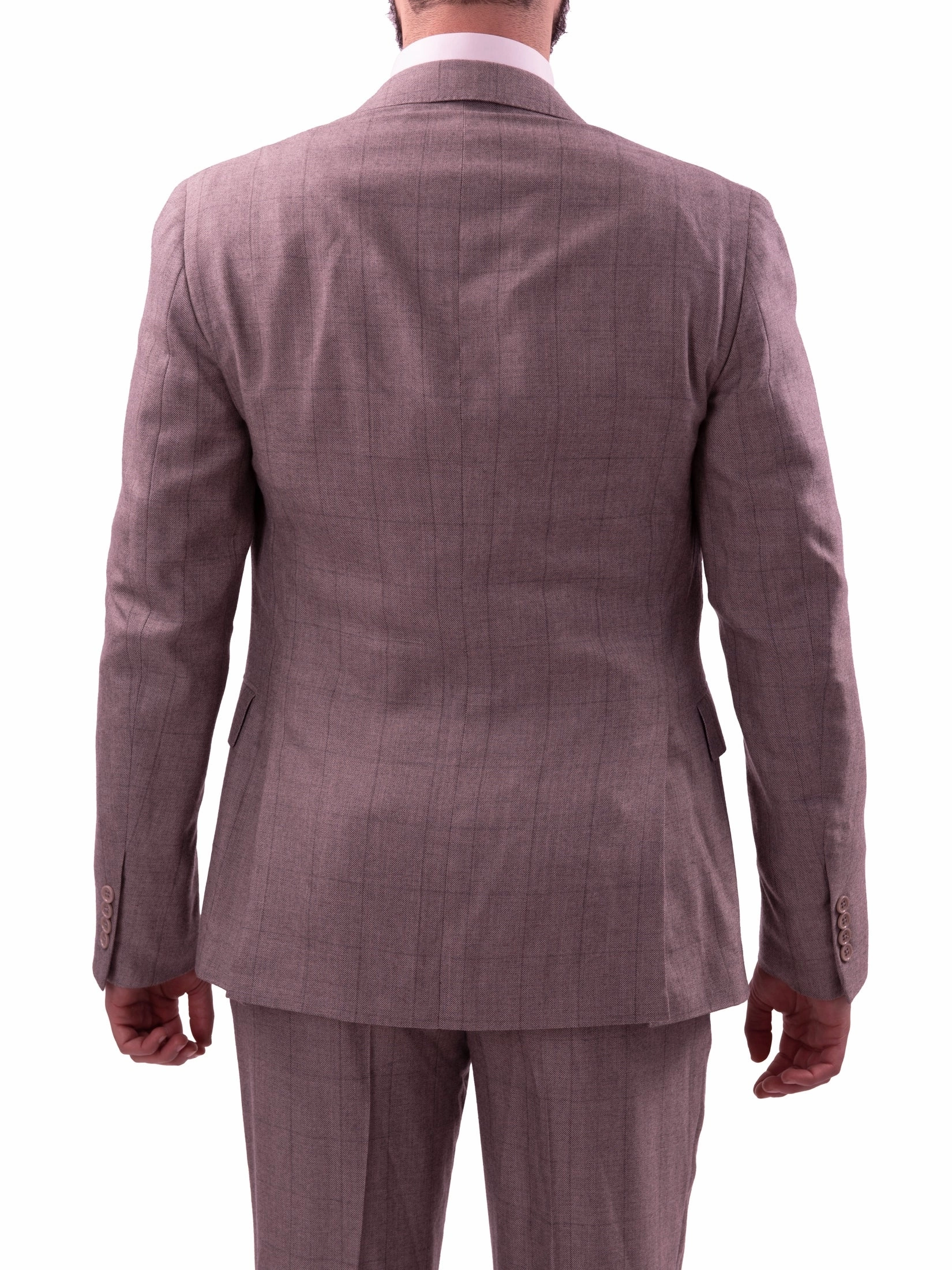 Ralph Lauren Purple Label Mens 38R Extra Slim Fit Gray Pure Cashmere 2 Piece Suit