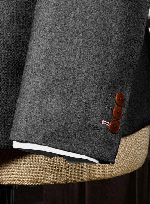 Reda Cashmere Mid Gray Wool Suit II