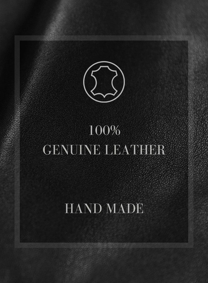Rich Black Leather Suit
