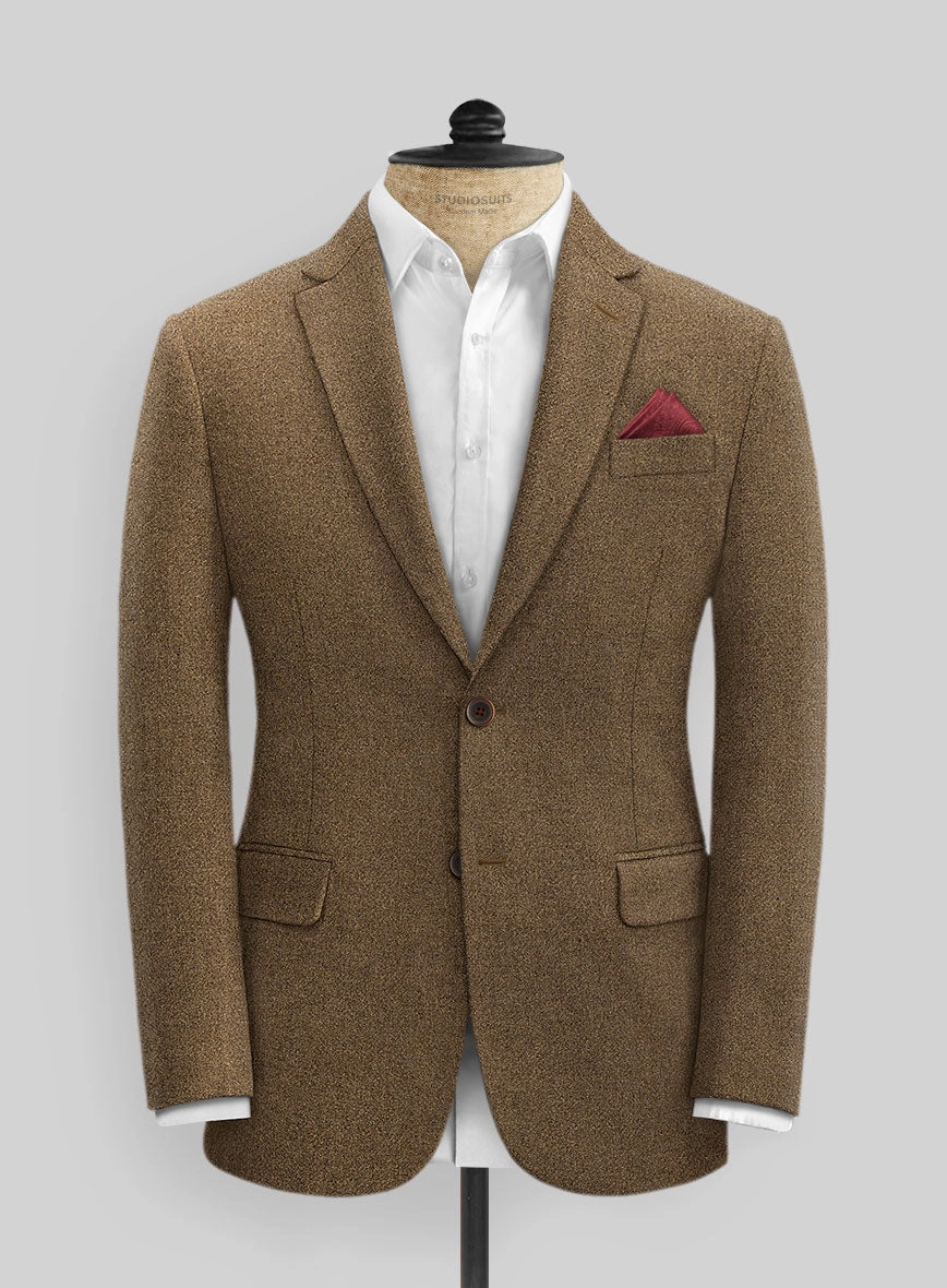 Royal Brown Heavy Tweed Suit