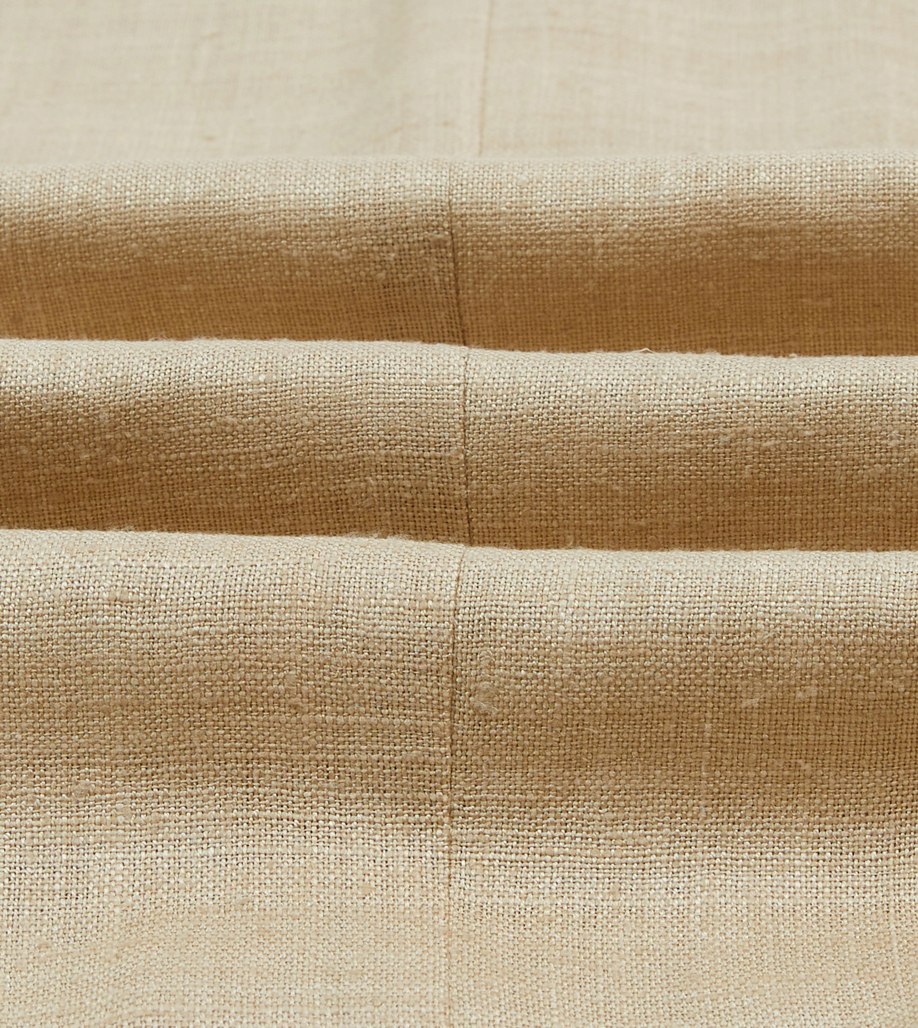 Sand Tussah Silk Double-Breasted Tailored Jacket