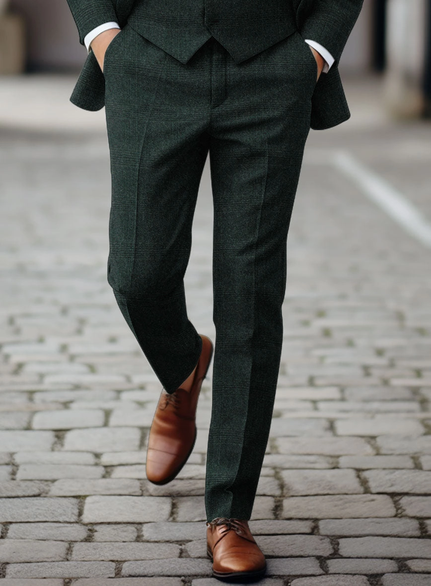 Sartori Ariadna Green Check Soft Tweed Suit