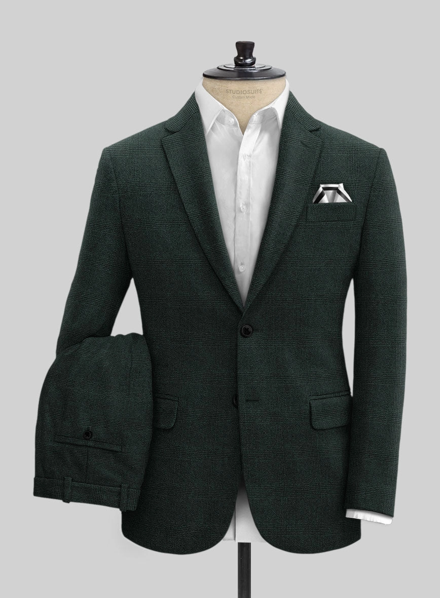 Sartori Ariadna Green Check Soft Tweed Suit