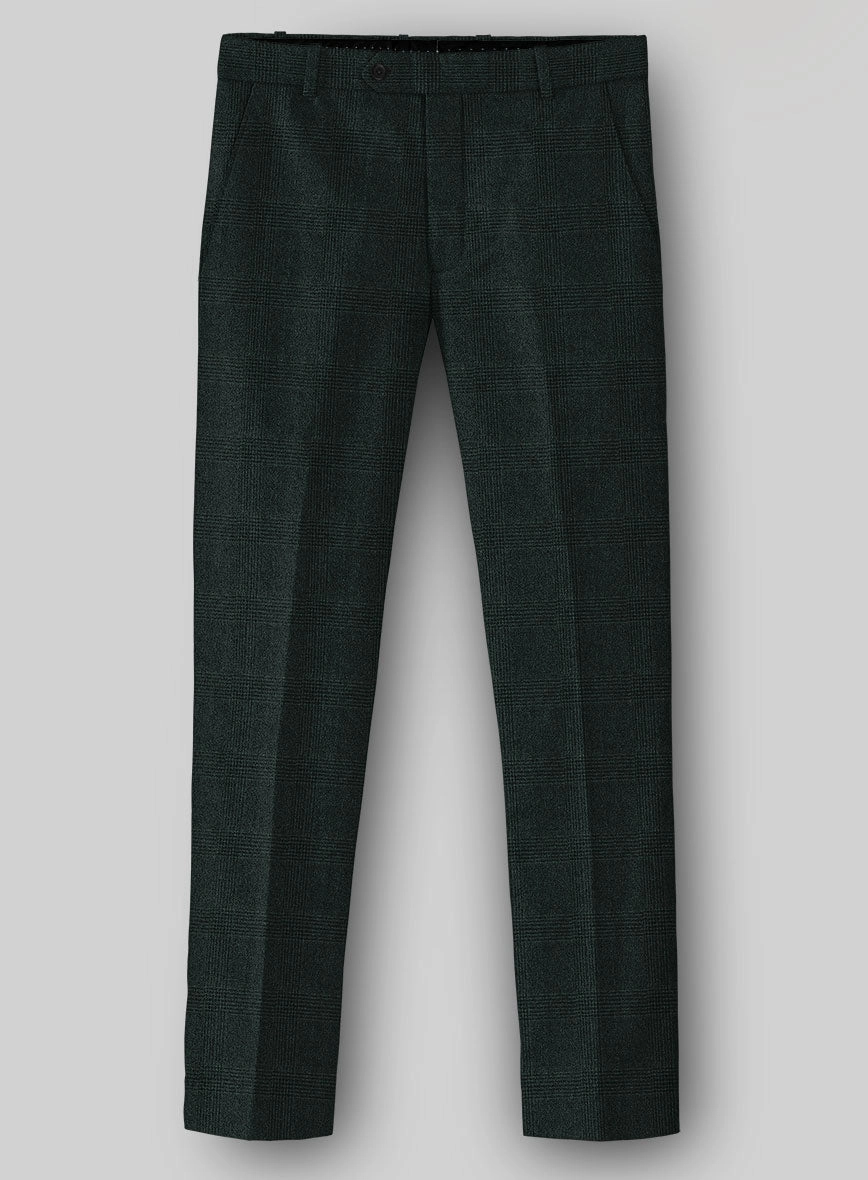 Sartori Ariadna Green Check Soft Tweed Suit