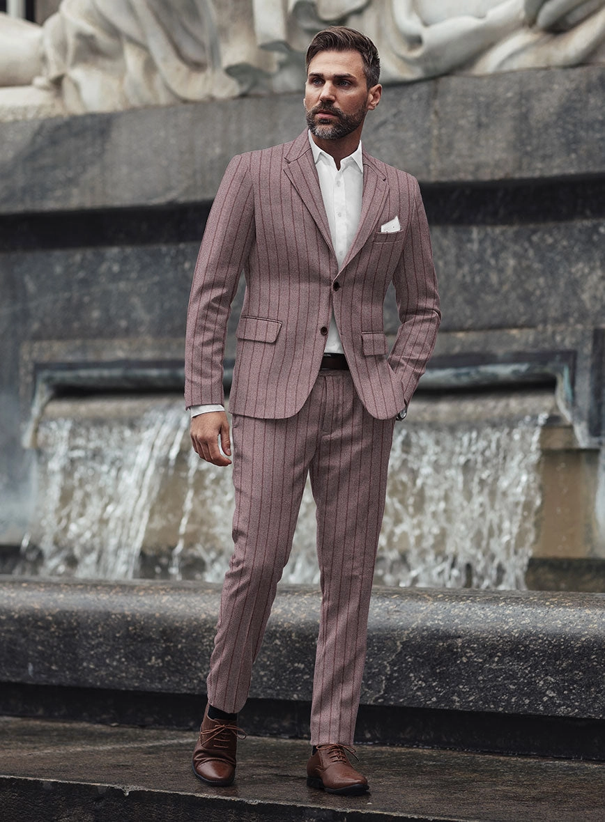 Sartori Eugenia Light Mauve Soft Tweed Suit
