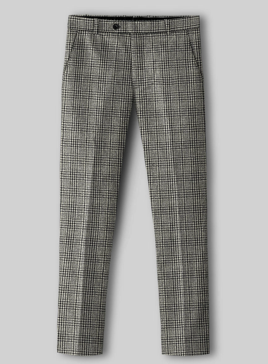 Sartori Spartaco Black Check Soft Tweed Suit