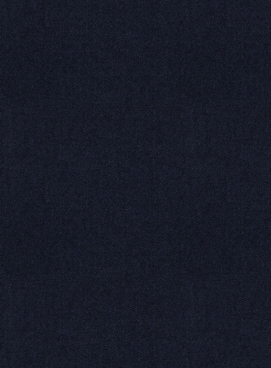 Scabal Sapphire Navy Blue Wool Suit