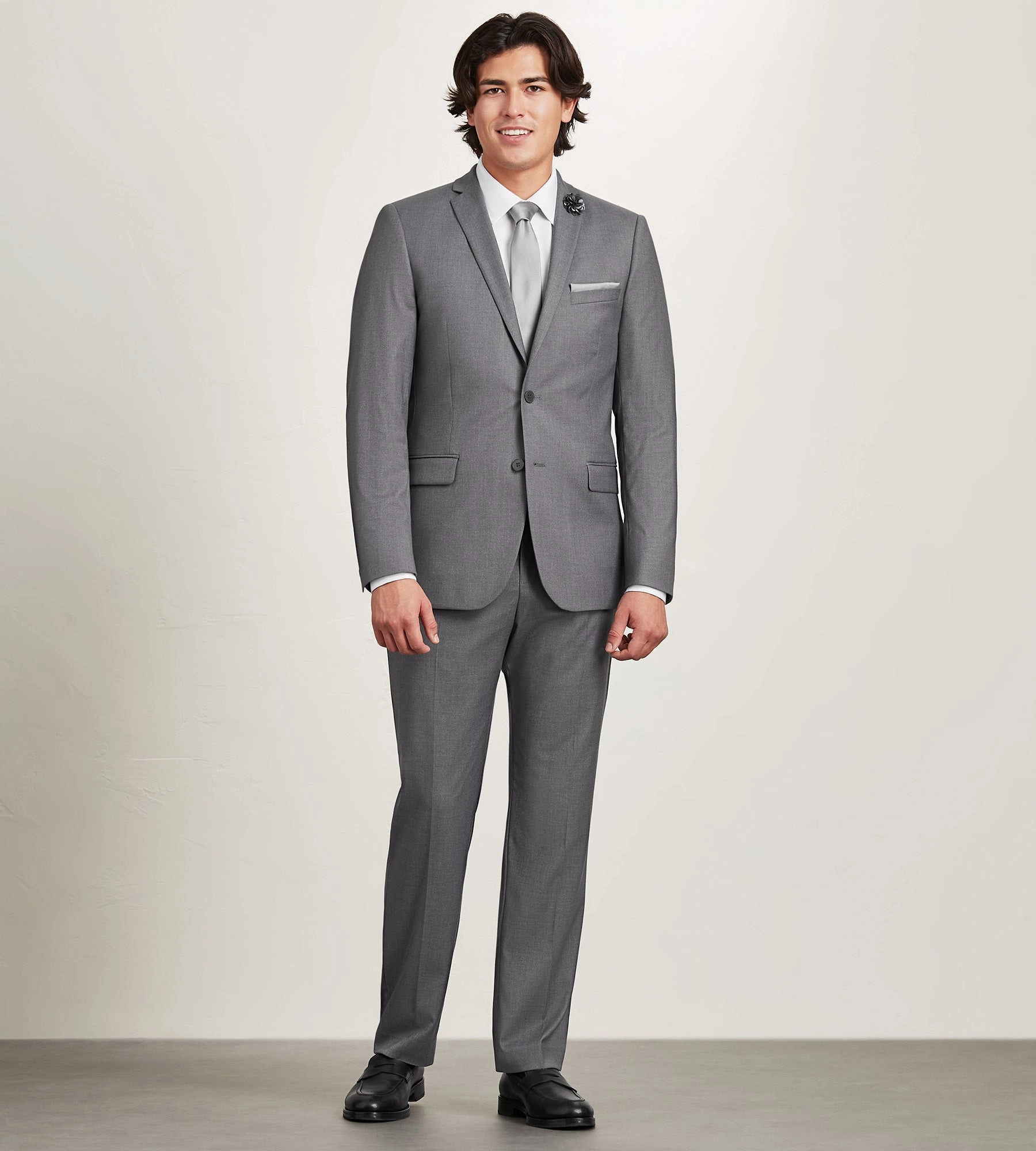 Slim Fit Solid Suit Jacket