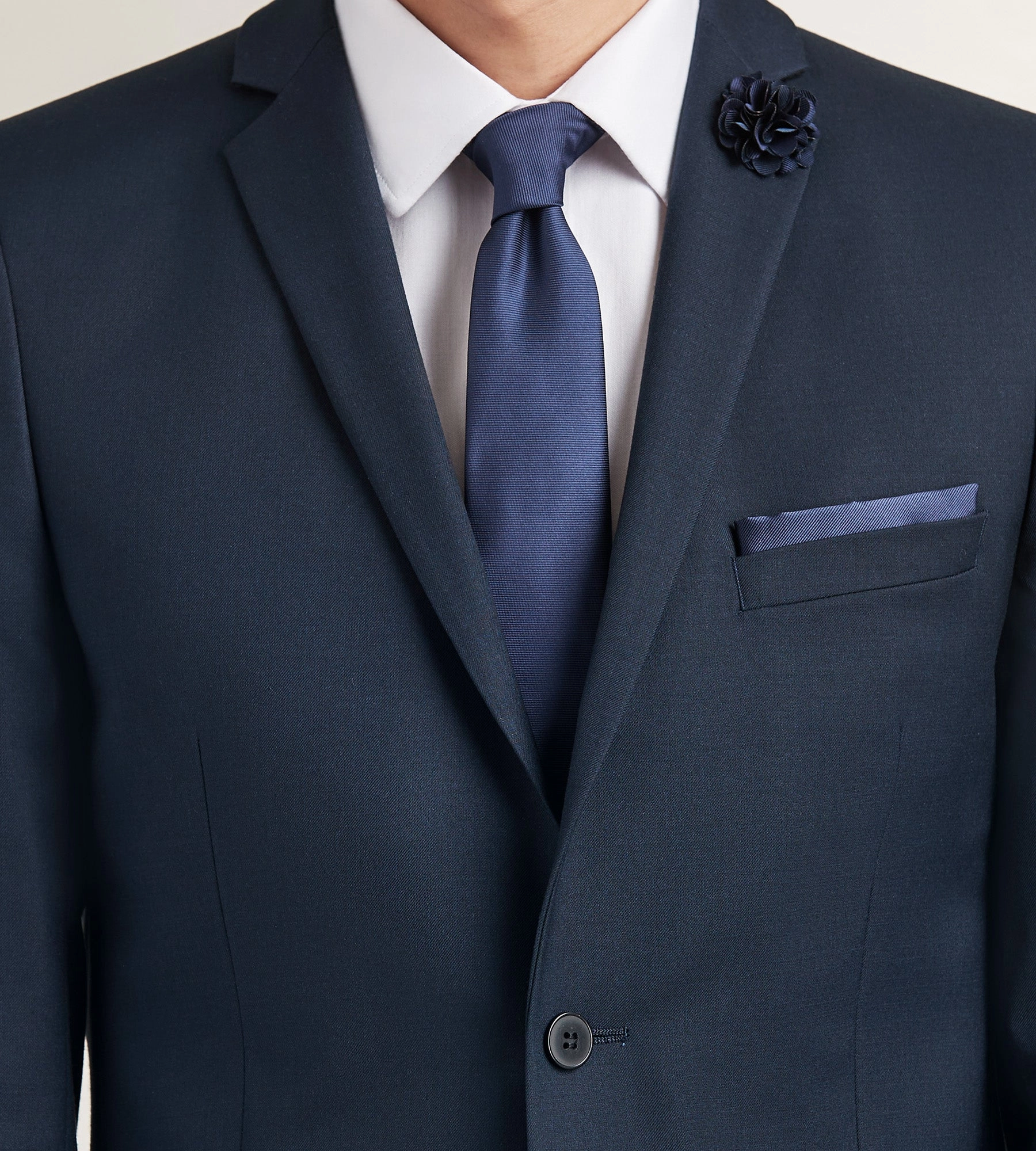 Slim Fit Solid Suit Jacket